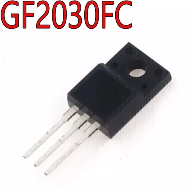 10Pcs Gf2030Fc To-220F 300V 20A