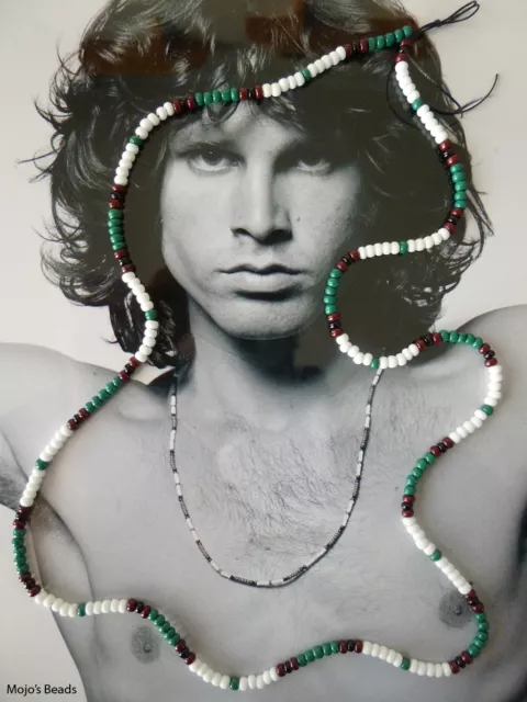 "Jimbo" Jim Morrison / the Doors 1967 Young Lion Cobra Photo Shoot Bead Necklace