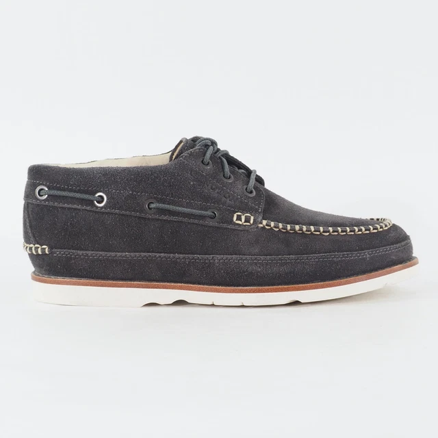 MENS TIMBERLAND ABINGTON Boat Chukka 82544 Dark Grey Leather  display picture 2