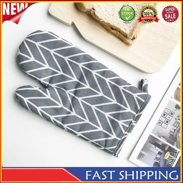 Guanti antiscivolo con 4 portaoggetti 1 paio di guanti da forno guanti da forno forniture da cucina
