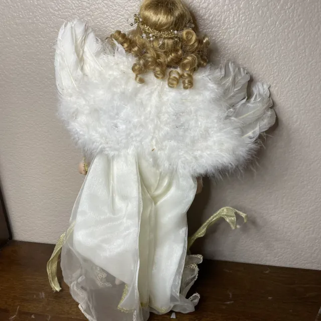 2002 THE HERITAGE SIGNATURE COLLECTION Porcelain Angel Doll Angelica #80004 5
