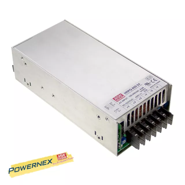 [POWERNEX] MEAN WELL NEW HRPG-600-12 12V 53A 636W Single Output Power Supply PFC