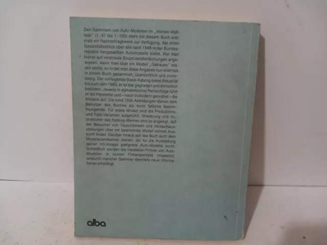 Rare german language HO scale model railway book Catalogue 1983 Roco Wiking etc 2