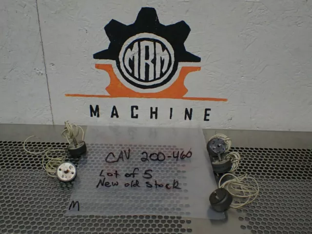 CAV 200-460 Rotary Solenoids New No Box (Lot of 5) See All Pictures