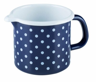 0,75 l colore: Blu 10 cm Riess Pentola con beccuccio 