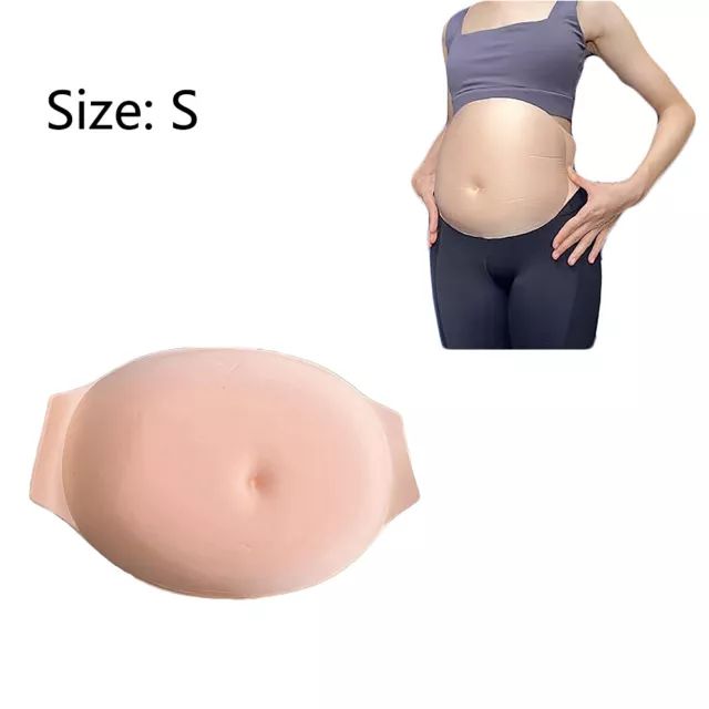 Silicone Pregnant Belly Artificial Belly Prosthetics Fake Pregnancy Belly  Prop