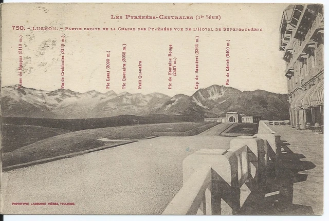 CPA 31 - Luchon - View from Hotel Of Superbagnères
