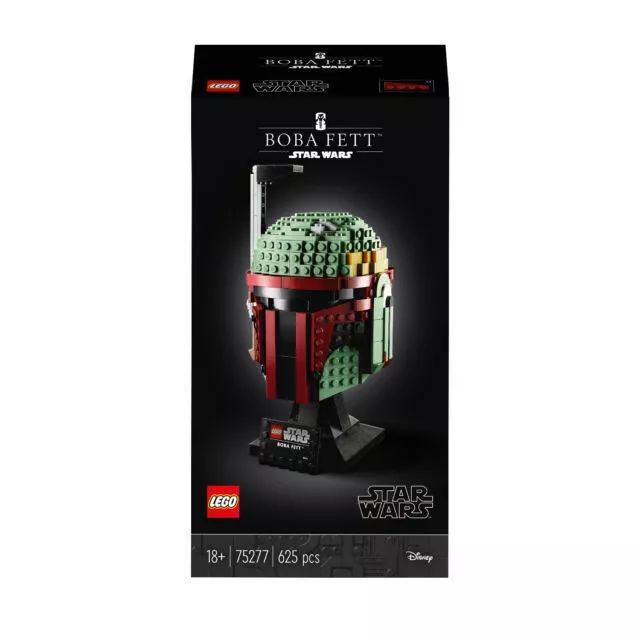 LEGO Star Wars: casco grasso Boba (75277) IMBALLO ORIGINALE