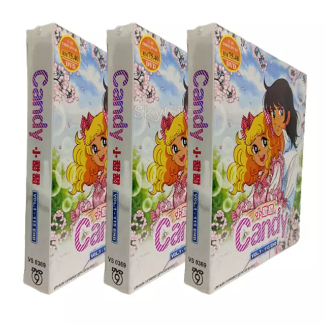 DVD Anime Candy Candy Vol.1-115 End English Subtitle Anime Japanese Manga