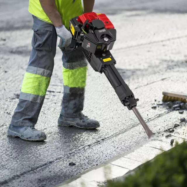 Demolition Jack Hammer Concrete Breaker 1900W Electric Hammer 2 Chisel Bit