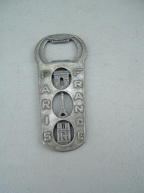 Vintage  Paris France Bottle Opener