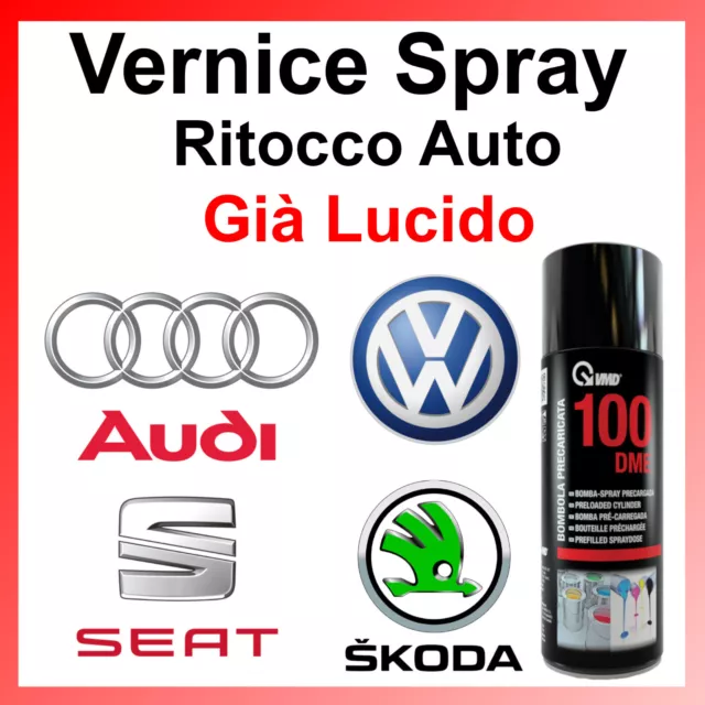 Vernice Spray per Ritocco Auto Carrozzeria Audi Volkswagen Seat Skoda