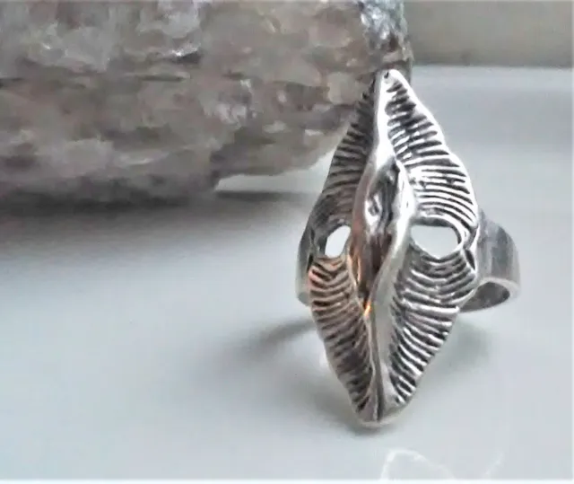 Meisterhafter Ring Silber 925 Teka im Björn Weckstrom Design Mask of Gonda