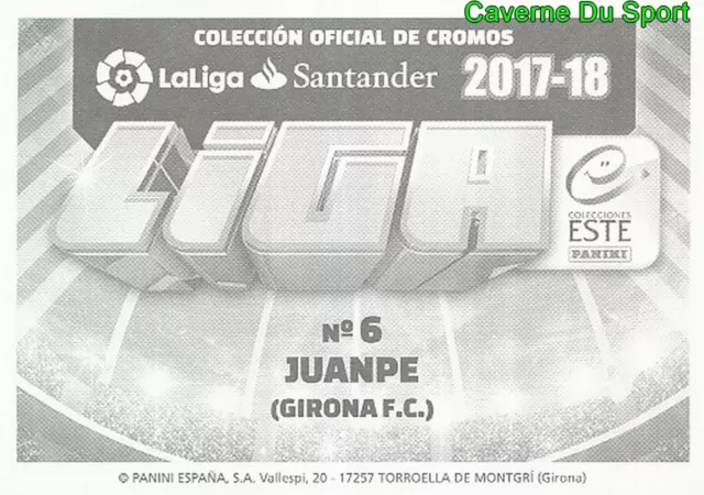 06 JUANPE ESPANA Girona.fc Cromo Sticker Liga 2018 Panini EUR 1,99 ...