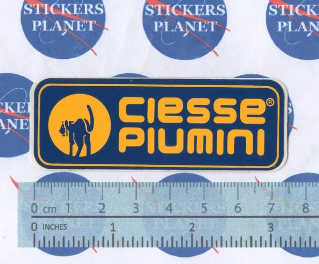 Autocollant Vintage Ciesse Piumini - Origine Italie (Années 80)