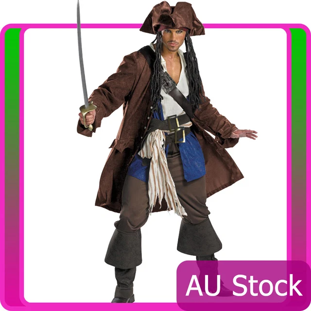 Jack sparrow pirates of the caribbean promo costume