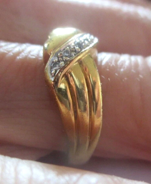 Bague Ancienne Plaqué Or Turquoise Et Perle – Vintage Taille 56 – Superbe état