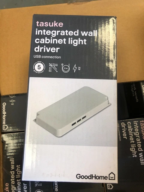 Tasuke integrated wall discount cabinet light driver