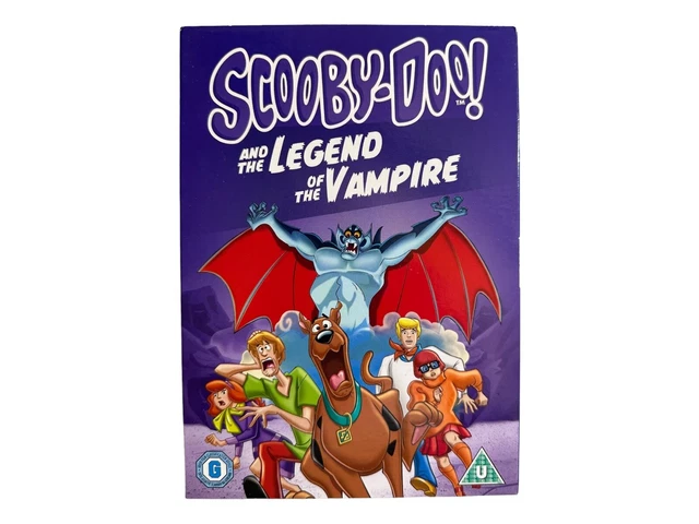 SCOOBY-DOO! AND THE Legend of the Vampire (DVD) With Slipcase (N17) EUR