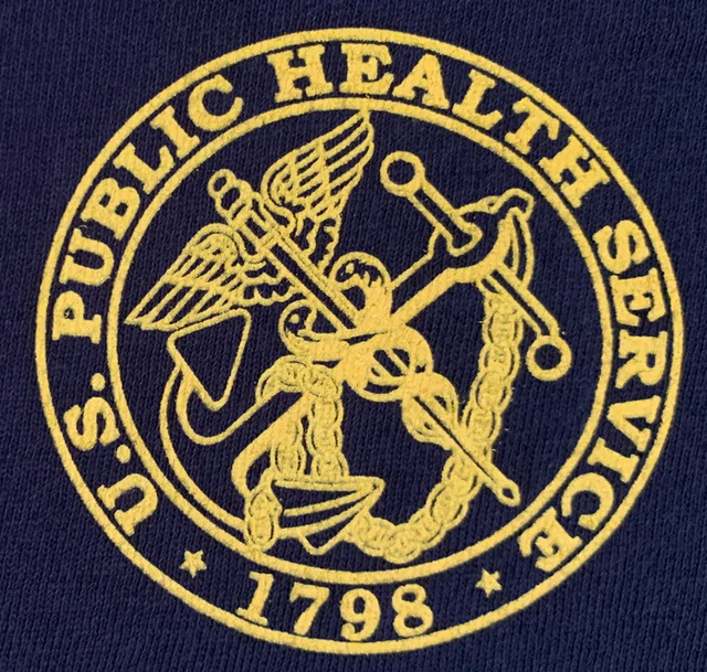 US Public Health Service New York City T-Shirt Sz L New Surgeon General EMS NYPD