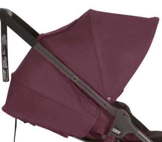 Mamas & Papas ARMADILLO CITY MULBERRY PUSHCHAIR HOOD UPF 50+ £34 NEW