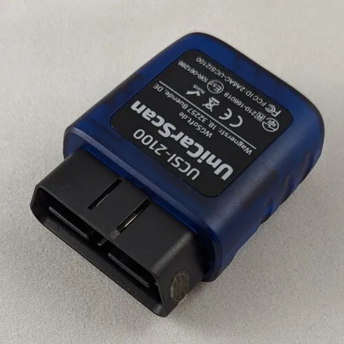 UniCarScan UCSI-2100 Bluetooth Diagnoseadapter Fahrzeug Motorrad Diagnose OBD II
