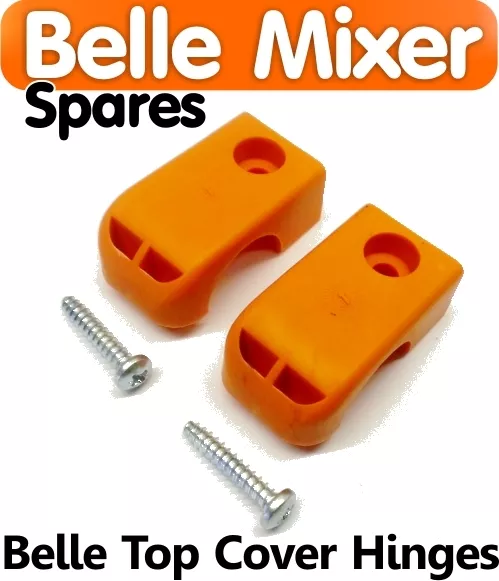 Top cover hinges with screws clips Belle 150 Cement Concrete Mixer Parts spares