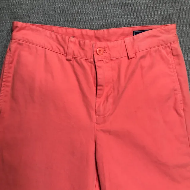 Vineyard Vines Chino Pants Boys Size 18 Youth Pink Casual Dress Twill