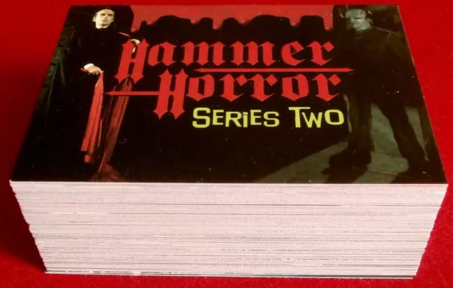 HAMMER HORROR - Serie 2 - komplettes VINTAGE Basisset, 81 Karten, Eckstein 1996