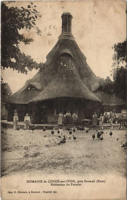 CPA Domaine de CONDÉ-sur-ITON pres BRETEUIL Habitation du Fermier (160569)