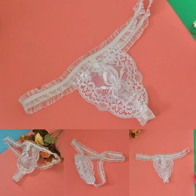Dentelle Hommes Slip Daily Domestique Confortable G-String Sexy Short Doux Boys