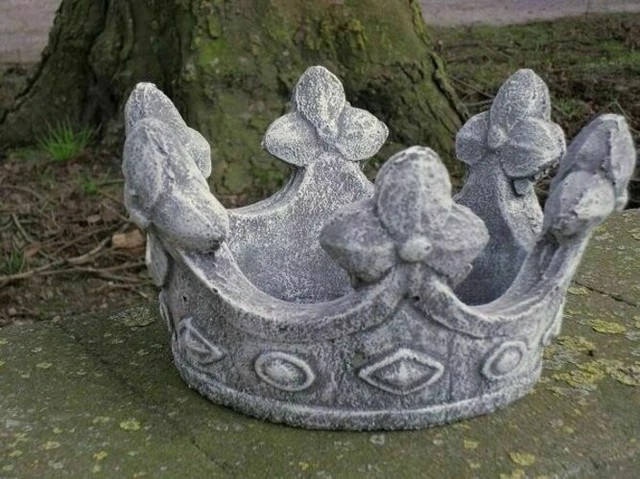 Nano Da Giardino Con Lumaca In Ghisa - Steinfiguren Horn, Resistente Al Gelo, 38 Cm