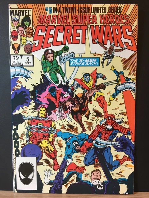 Marvel Super Heroes Secret Wars #5  VF/NM  X-Men Strike Back Modern Age Comic