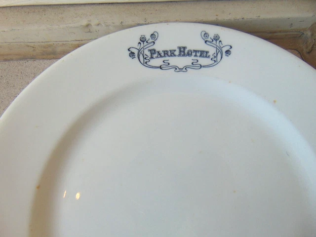 Vintage Restaurant Ware 6-1/2" Plate, Park Hotel Buffalo New York