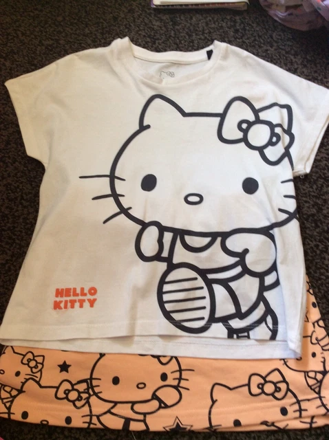 Hello Kitty Outfit Girls 5-6 Years Bnwot