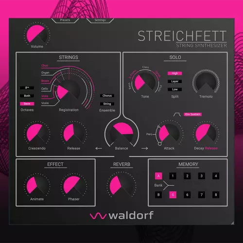 Waldorf - Streichfett Plugin