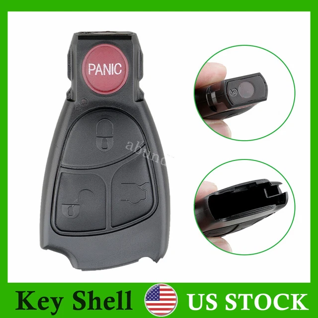 Replacement Smart Key Remote Fob Case Shell forMercedes-Benz CLK SLK SL C E S