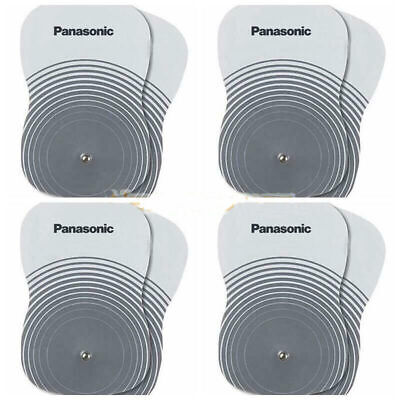 8 piezas 4 pares para electrodo masajeador Panasonic EW6021P EW6011PP EW0603P