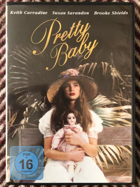 Pretty Baby (1978, DVD) Brooke Shields, Susan Sarandon - Like New, German Import