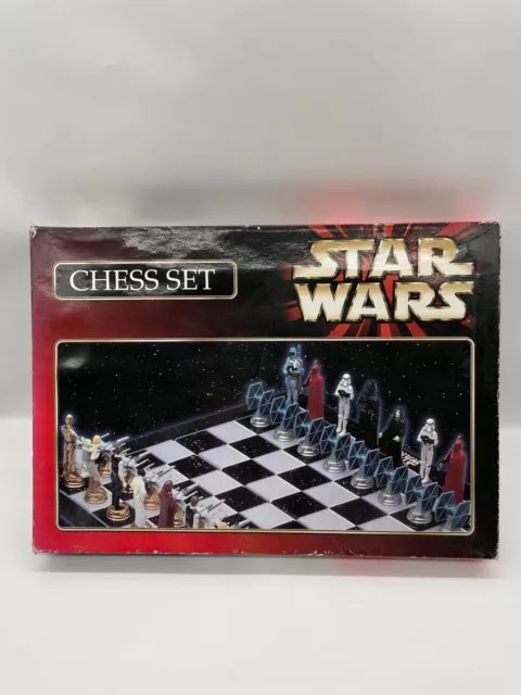 Star Wars 1999 Schach 3D Chess A La Carte New Boxed Sealed Rare VIntage  Trilogy