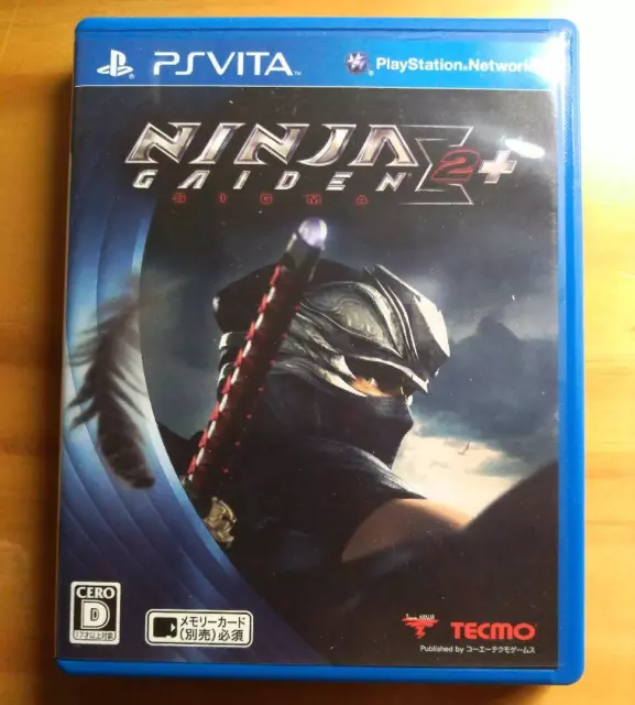 PS Vita NINJA GAIDEN SIGMA 2 PLUS Tecmo Sony PlayStation Vita Japan Import