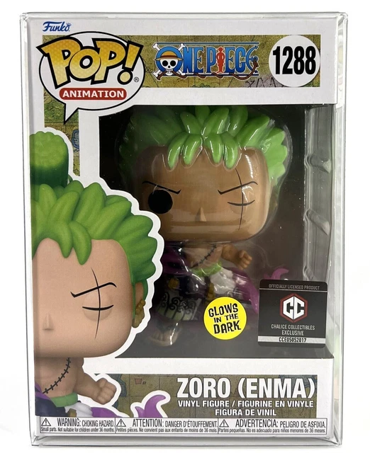 Chris Sabat Signed One Piece #1288 Zoro (Enma) Funko Pop! Vinyl Figure  (JSA)