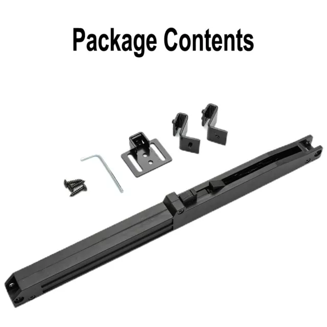 2x Soft Close Mechanism For Damper Sliding Barn Door Hardware Track Kit Durable