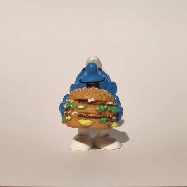 Schleich Schtroumpf Gardien N°20109 – Figurine Vintage Rare Et Très Collectionnable – 5 Cm – Bleu
