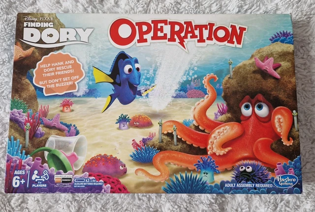 Disney Pixar Finding Dory Operation Board Game With All Pieces