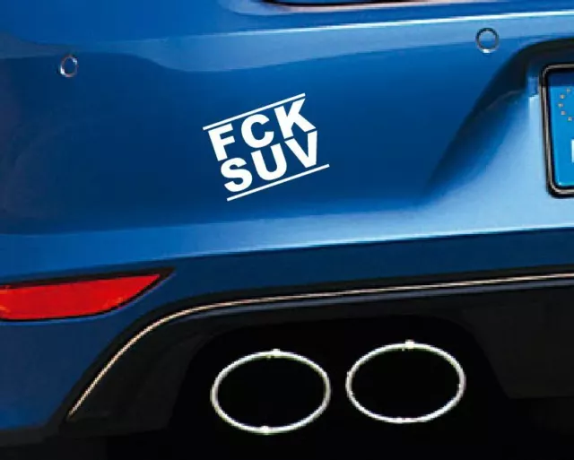 FCK GRN FUCK VERT FCK VERT autocollant voiture sticker Fuck Off V8 Hot Rod