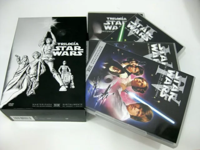 Trilogie Star Wars DVD Mark Hamill Harrison Ford Carrie Fisher