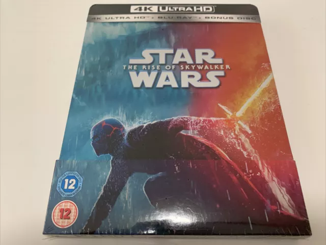 Star Wars Rise Of Skywalker 4K UHD Blu-ray SteelBook U.K. Exclusive