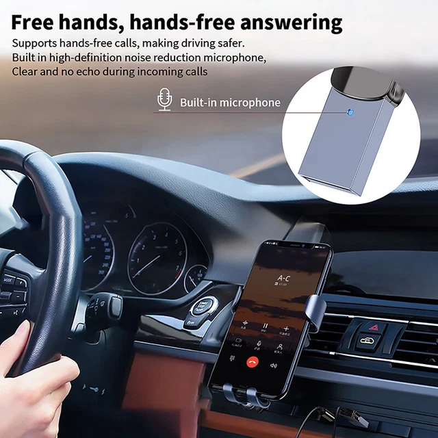 Ricevitore Bluetooth auto AUX 5.0 adattatore convertitore Bluetooth 3,5 mm convertitore audio *jy