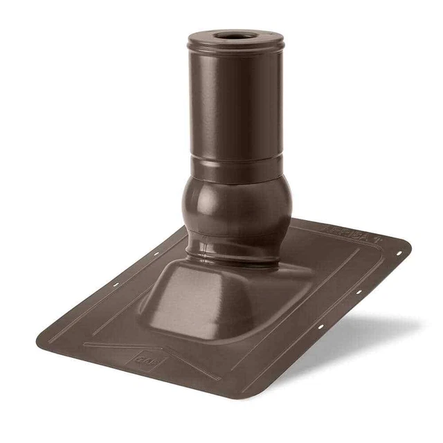 Master Flow Vent Pipe Flash 26Gauge Pivot Pipe Boot Flash Galvanized Solid Wood